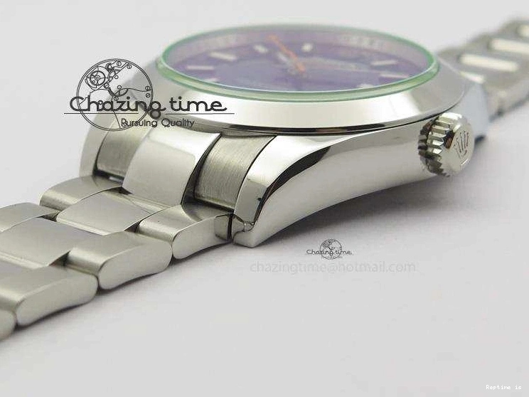 1225 HighPerformance Milgauss 116400 GV JF 1:1 Green Sapphire Blue Dial On SS Bracelet SA 3959